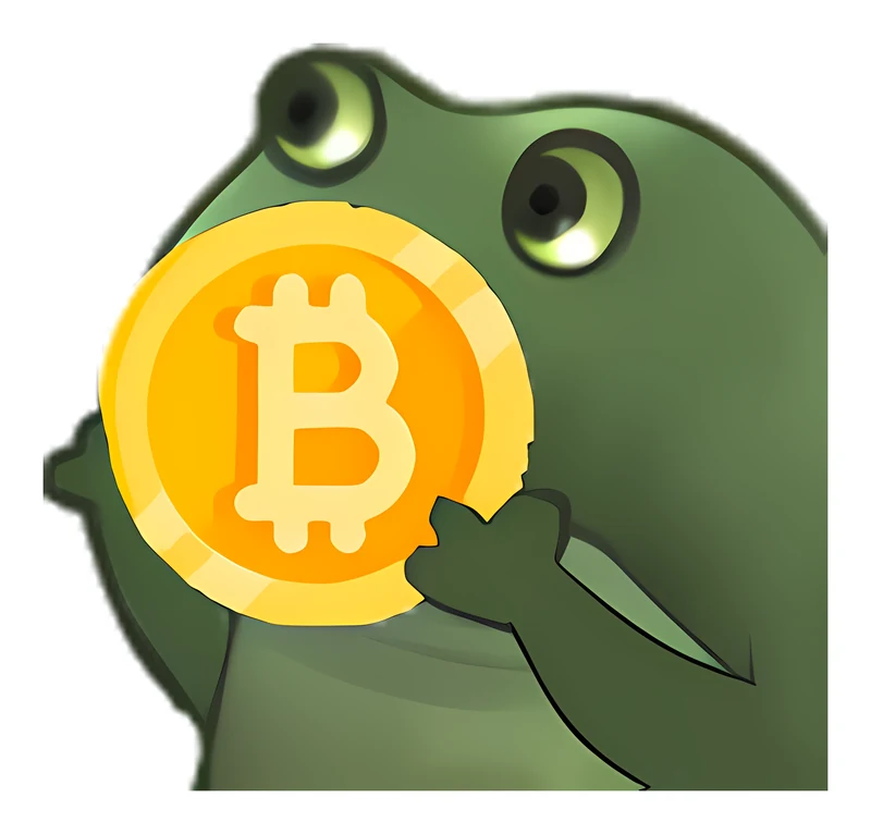 Bufo Offers Bitcoin sticker