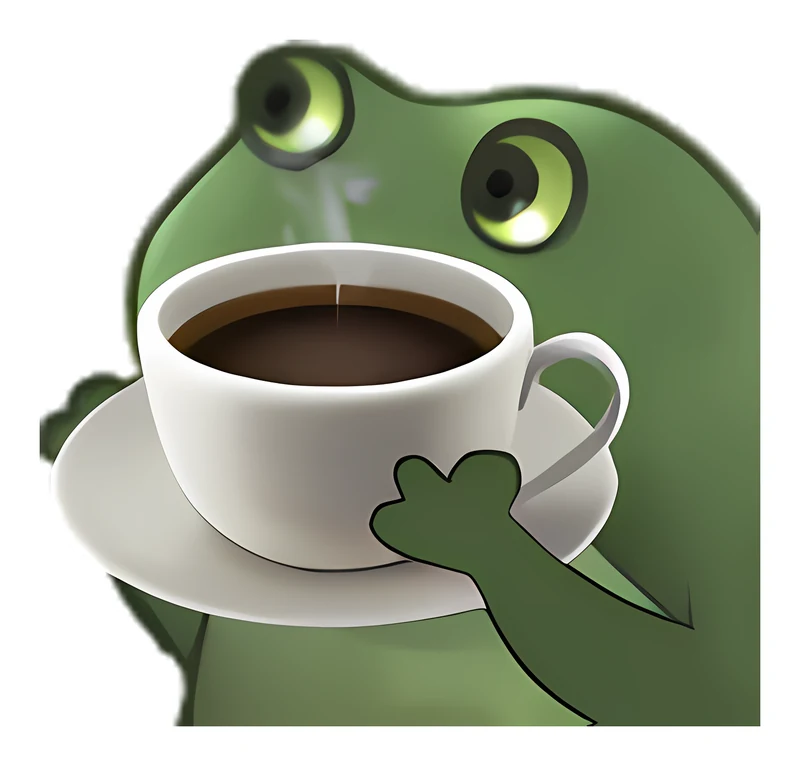 Bufo Offers Coffee sticker