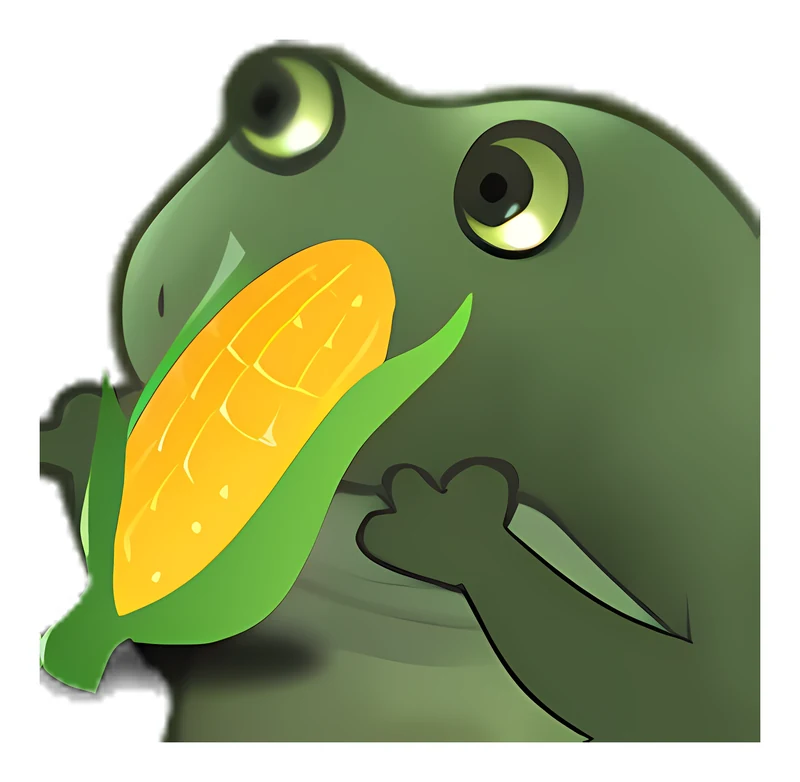 Bufo Offers Corn sticker