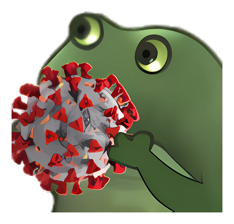 Bufo Offers Covid sticker
