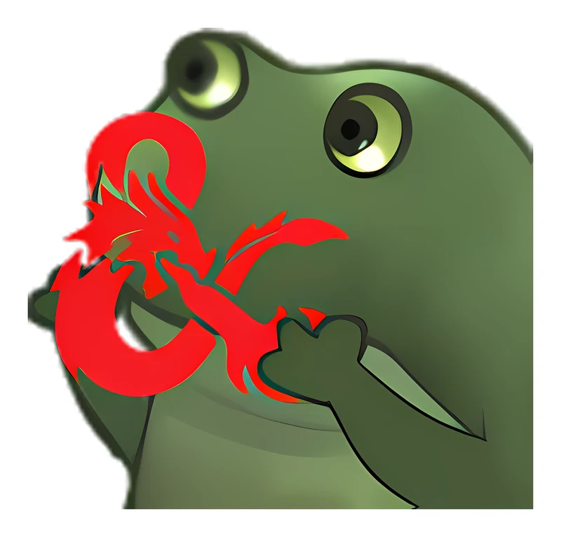 Bufo Offers Dnd sticker