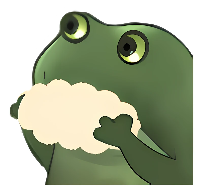 Bufo Offers Fart Cloud sticker