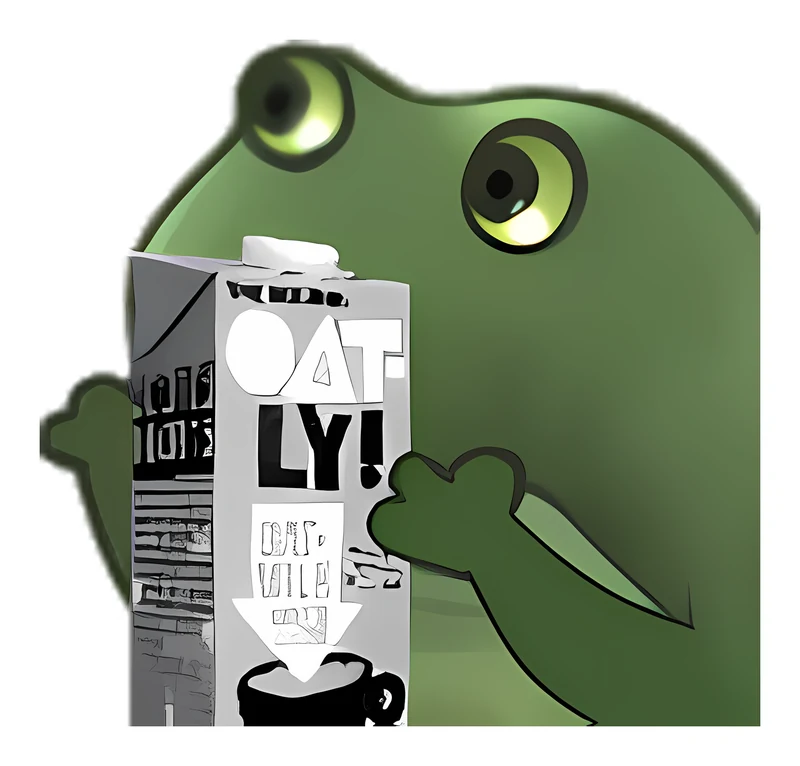 Bufo Offers Oatmilk sticker