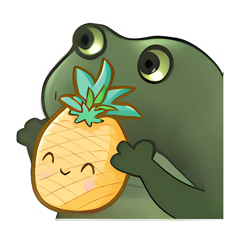 Bufo Offers Pineapple sticker