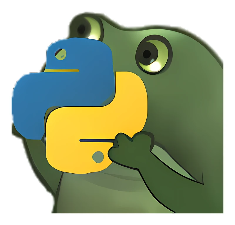 Bufo Offers Python sticker
