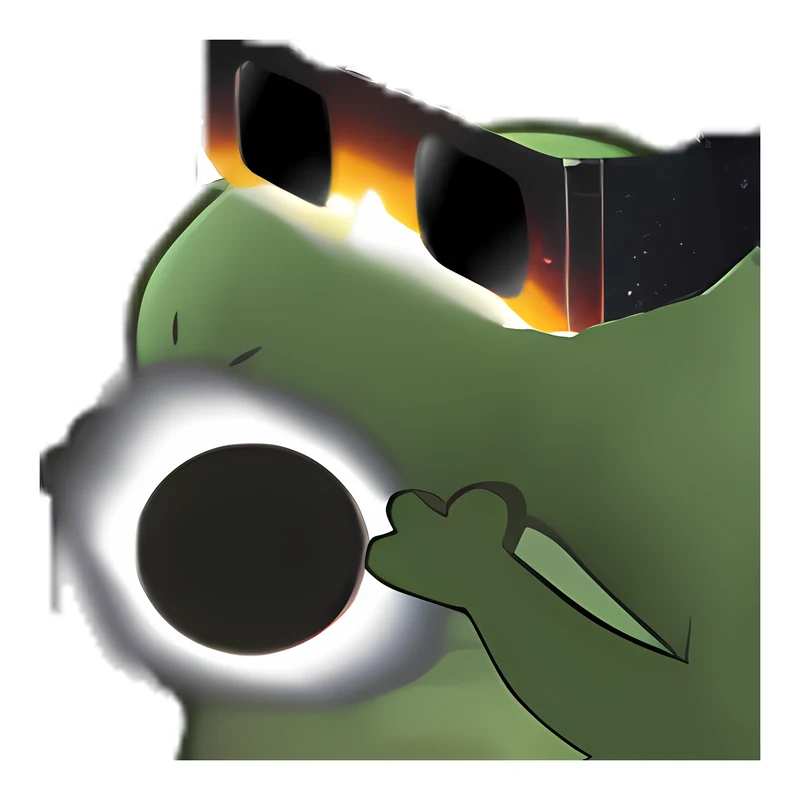 Bufo Offers Solar Eclipse sticker