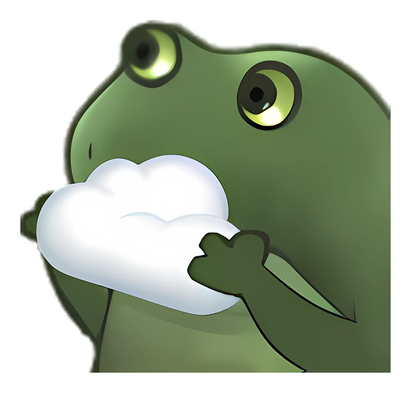 Bufo Offers The Cloud sticker