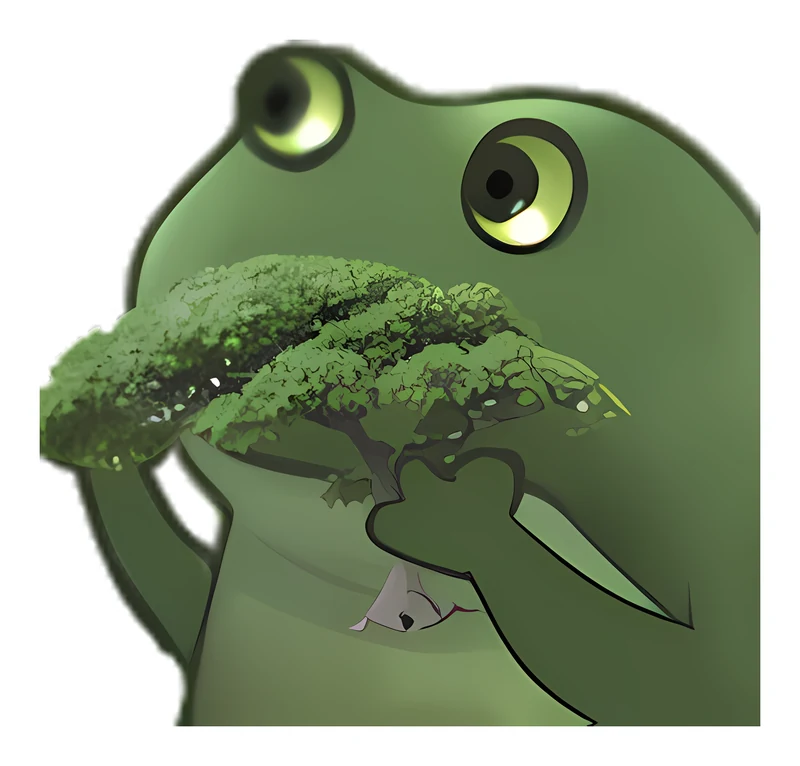 Bufo Offers Tree sticker