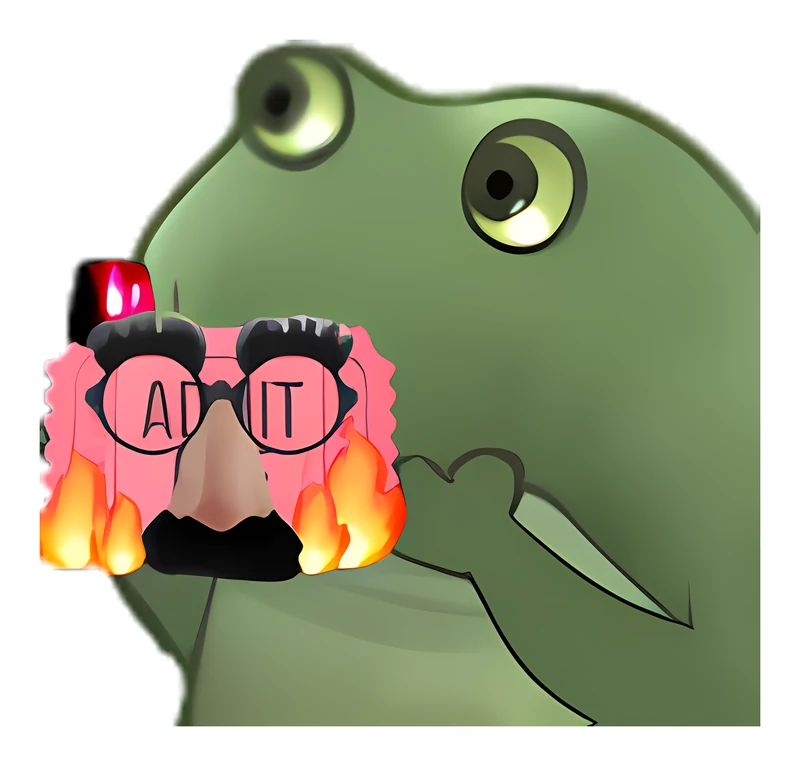 Bufo Offers You A Suspiciously Not Urgent Ticket sticker