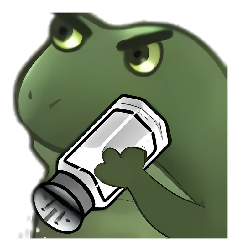 Bufo Okay Pretty Salty Now sticker