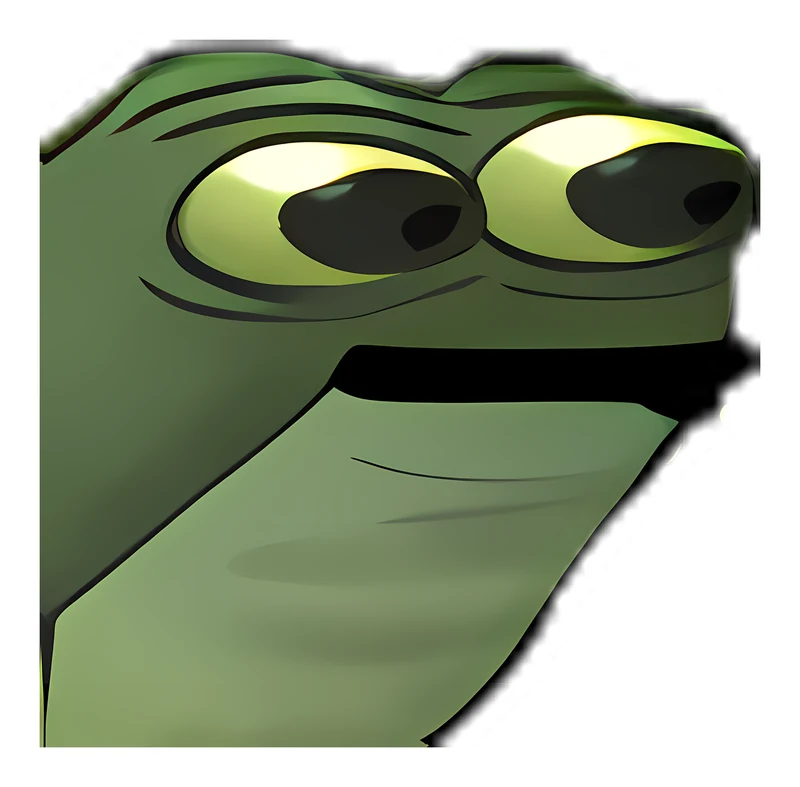 Bufo Omg sticker