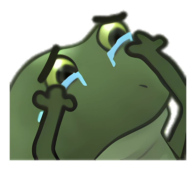 Bufo Panic sticker