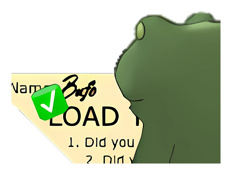 Bufo Passed The Load Test sticker