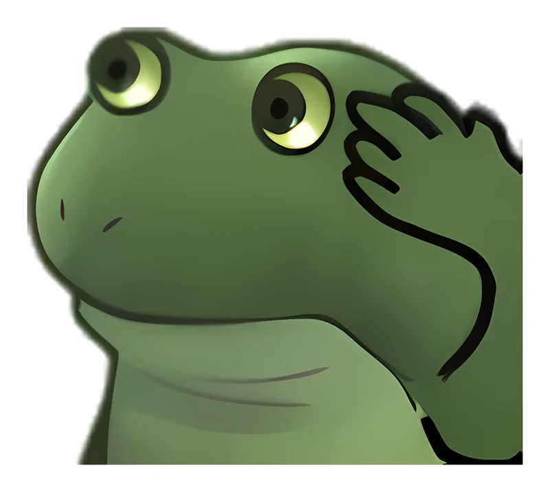 Bufo Phew sticker