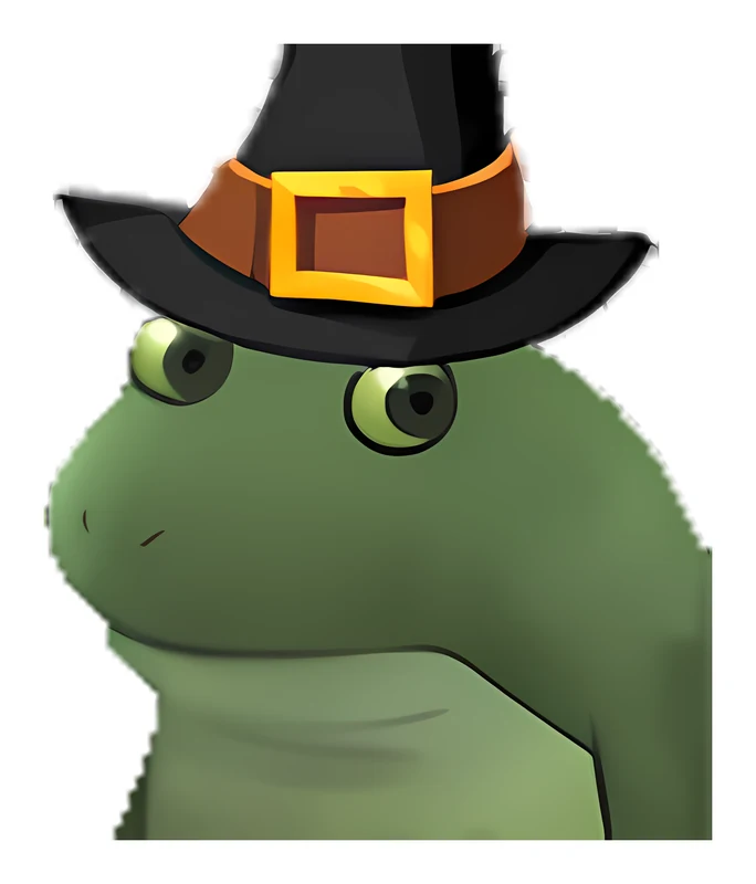 Bufo Pilgrim sticker