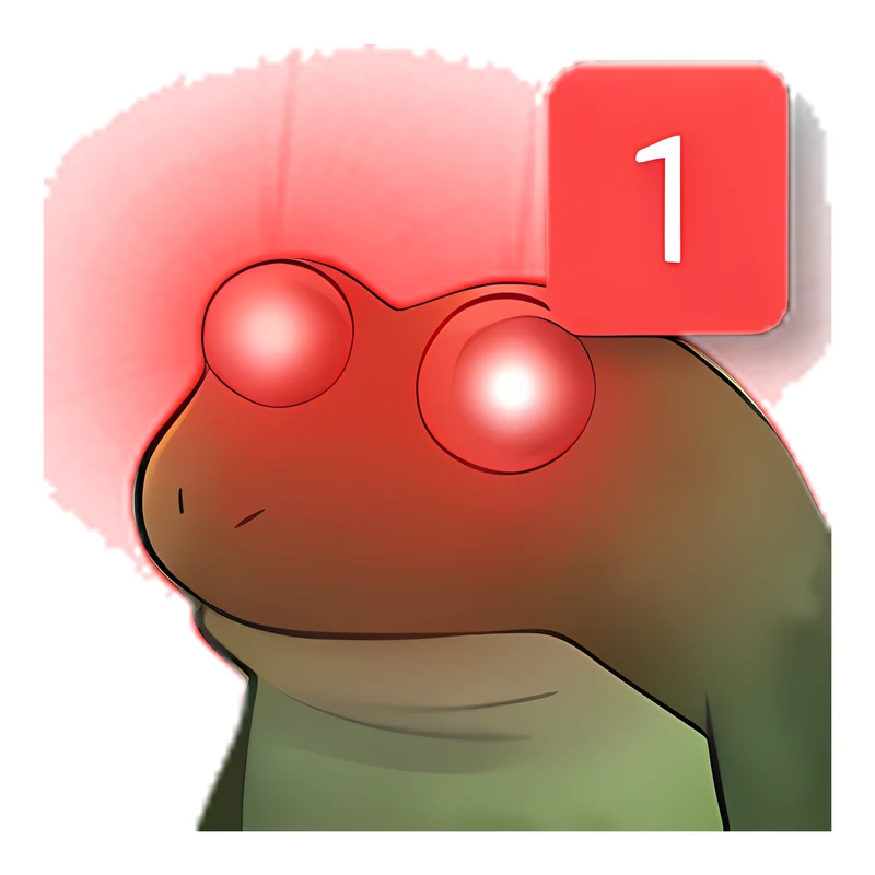 Bufo Ping sticker