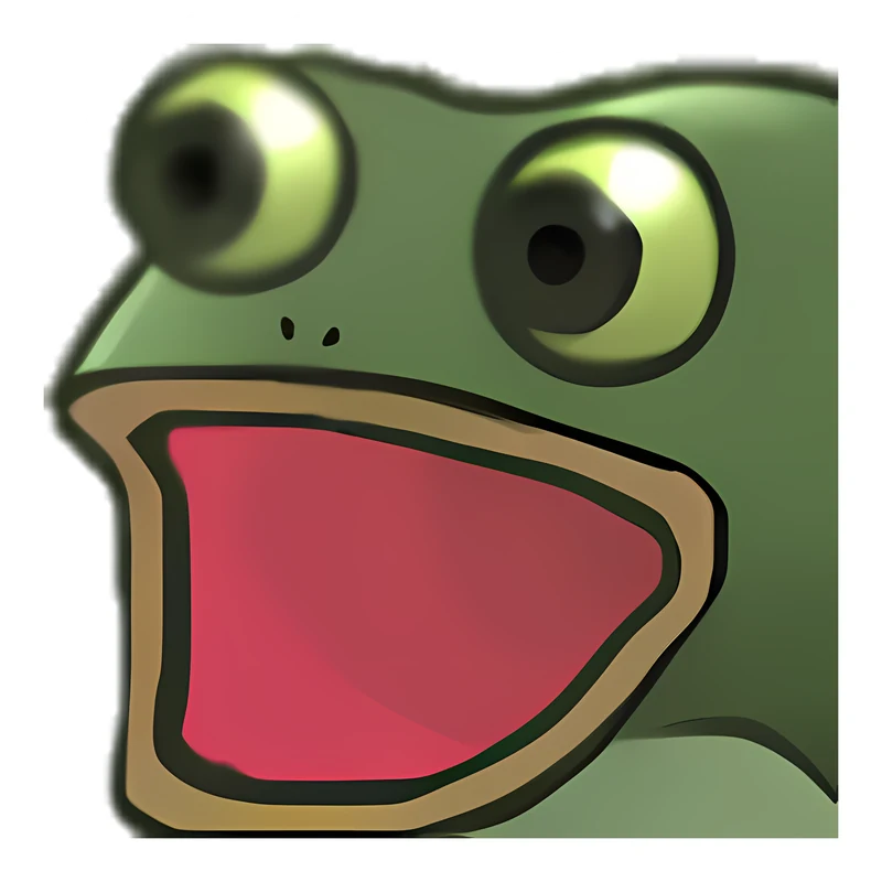 Bufo Pog Surprise sticker