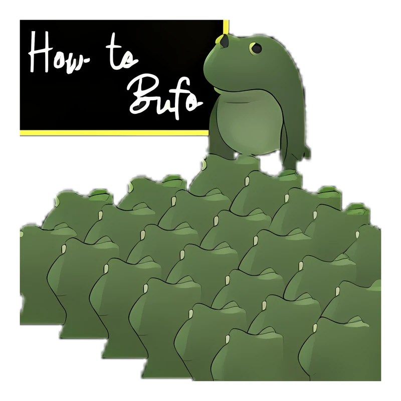 Bufo Presents To The Bufos sticker