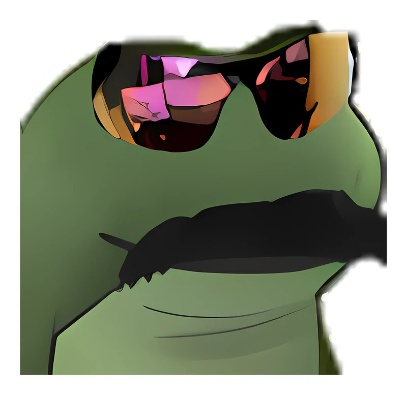 Bufo Pretends To Have Authority sticker