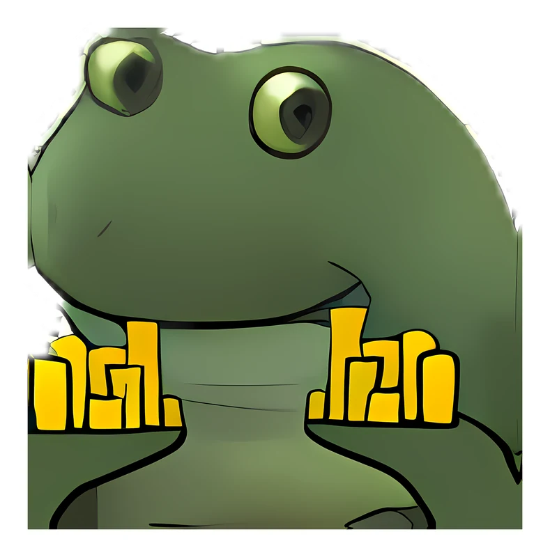 Bufo Rich sticker