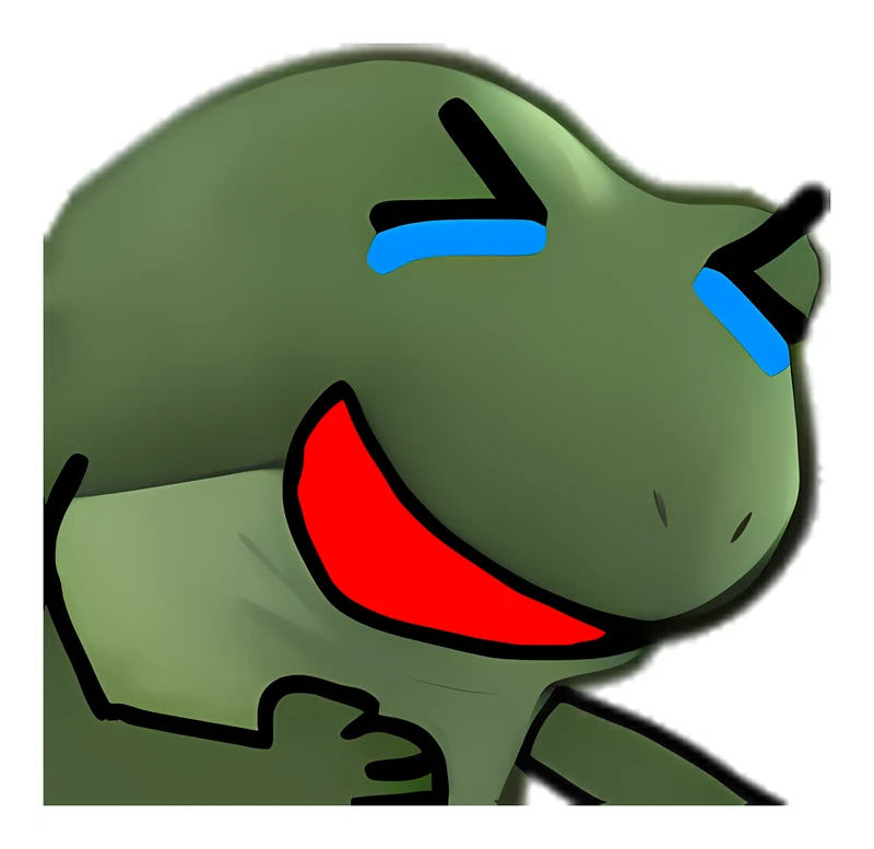 Bufo Rofl sticker