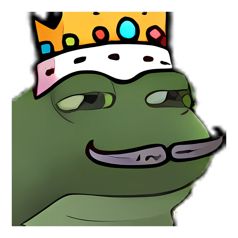 Bufo Royalty sticker