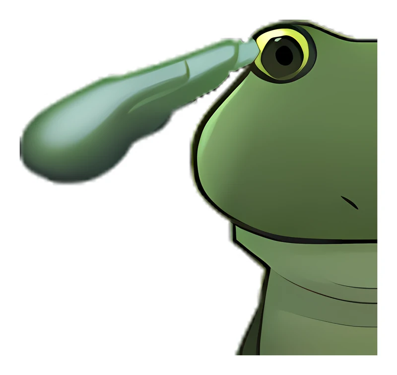 Bufo Salute sticker