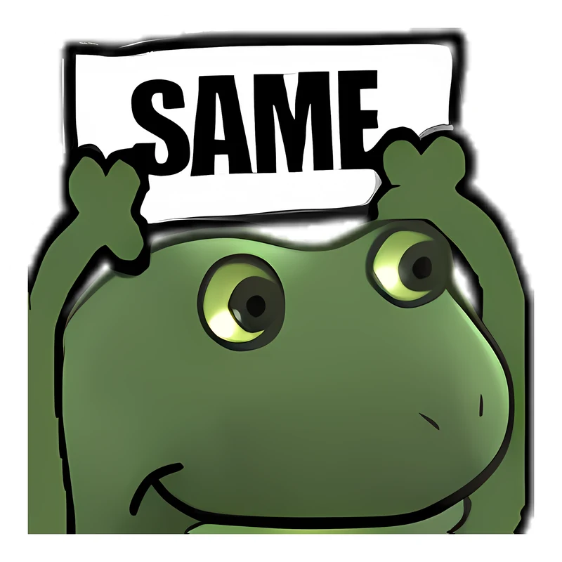 Bufo Same sticker