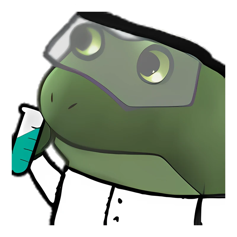 Bufo Science sticker