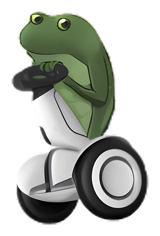 Bufo Segway sticker