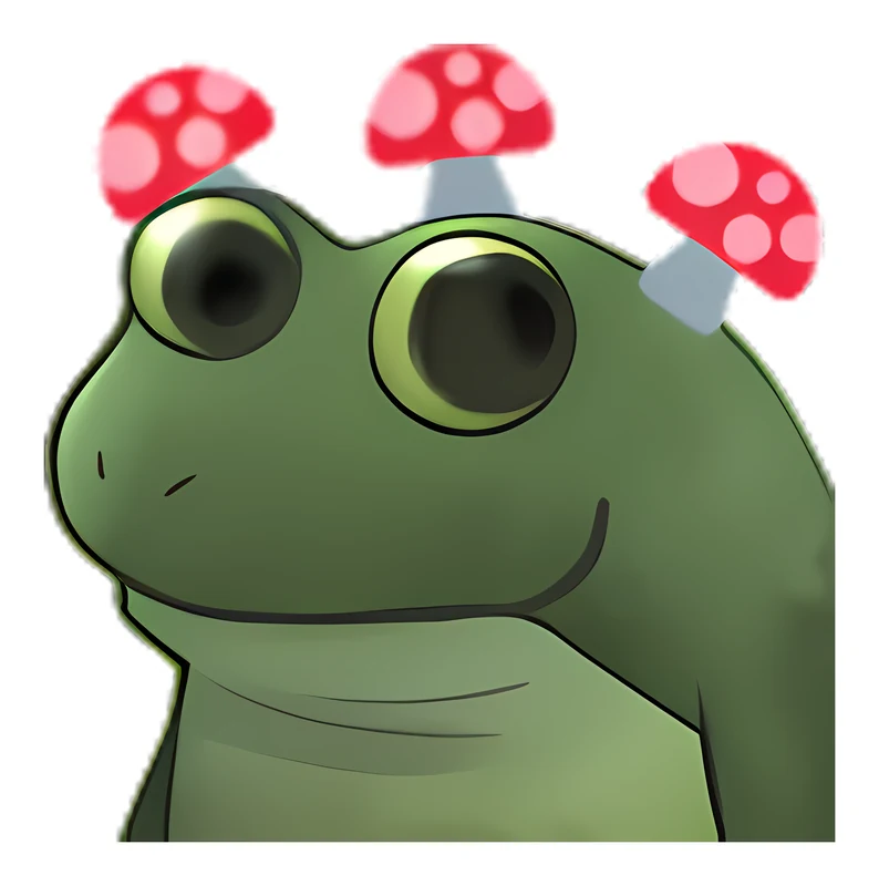 Bufo Shrooms sticker