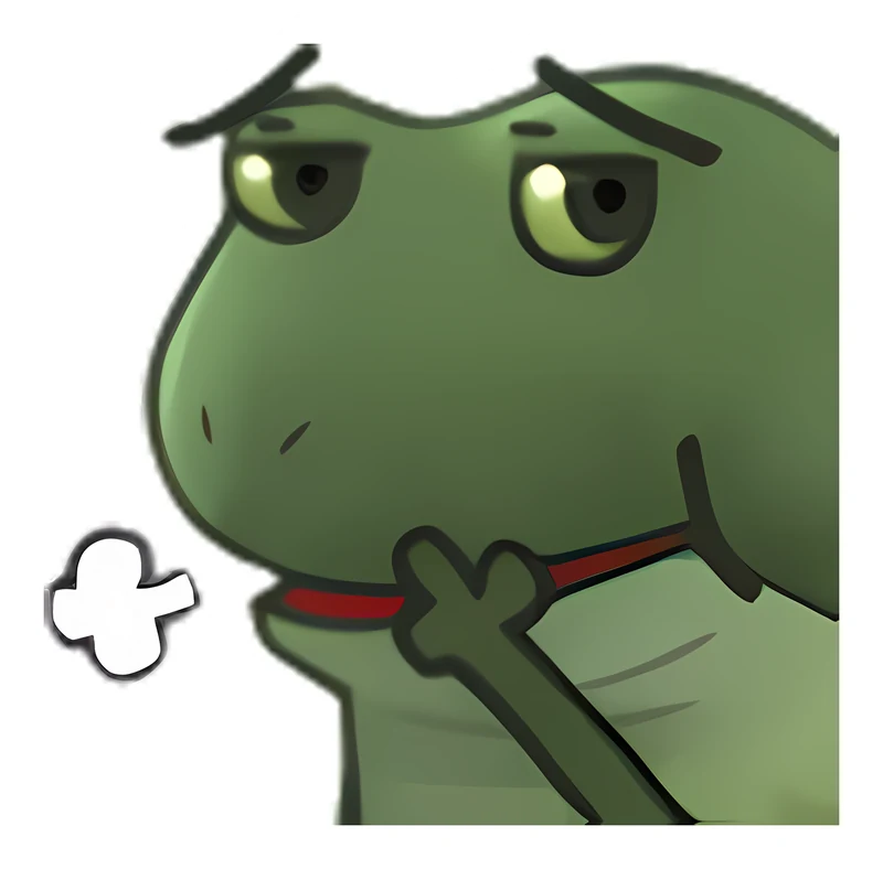 Bufo Sigh sticker