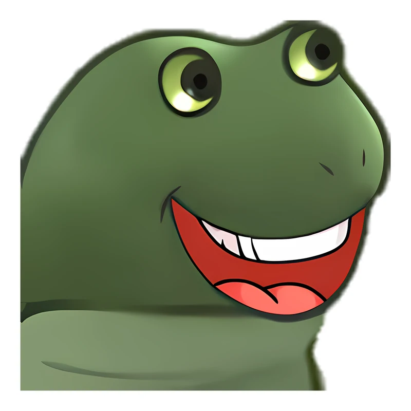 Bufo Silly sticker