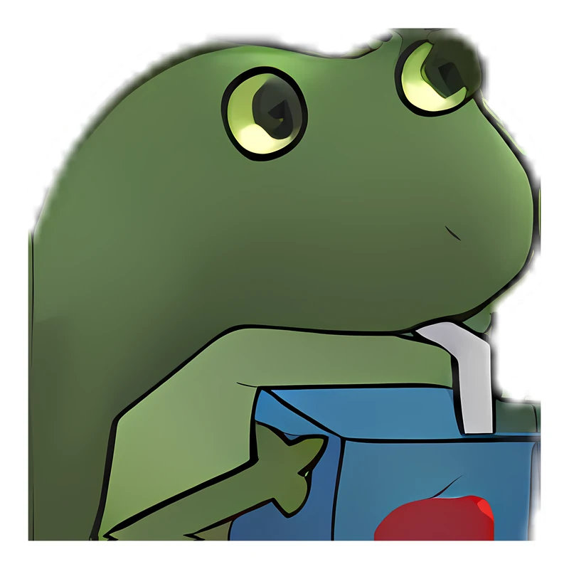 Bufo Sip sticker