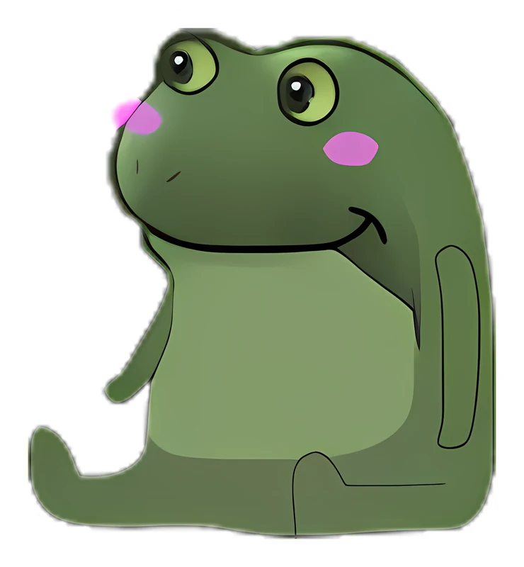 Bufo Sit sticker