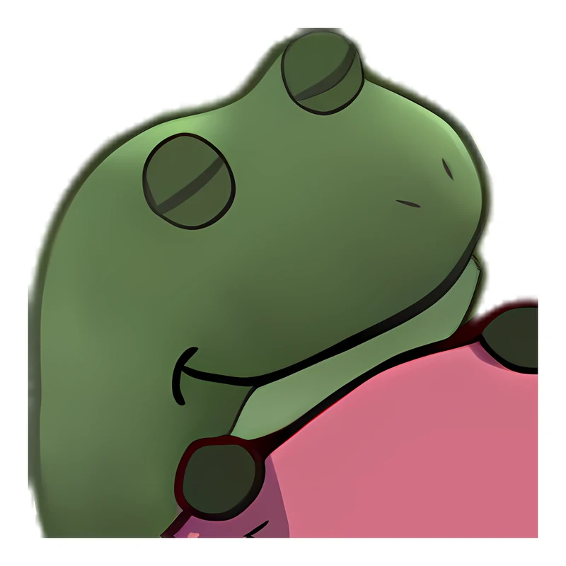 Bufo Sleep sticker
