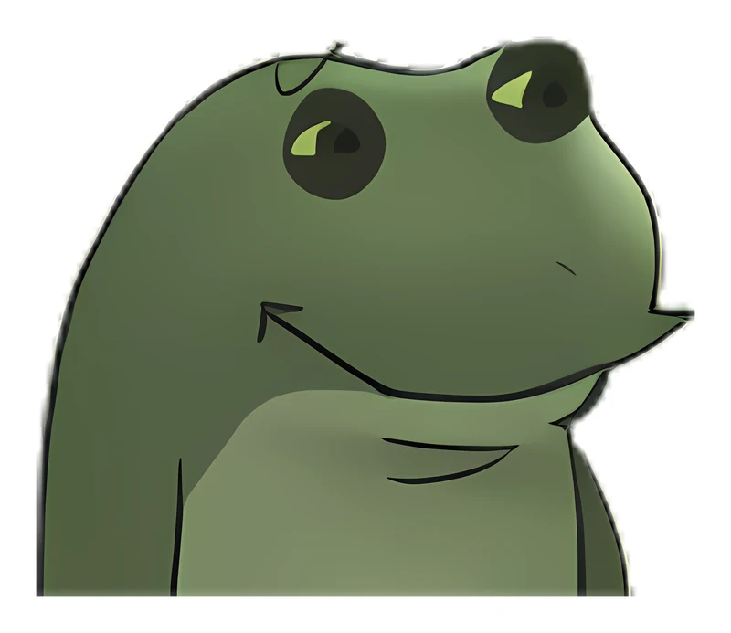 Bufo Smugo sticker