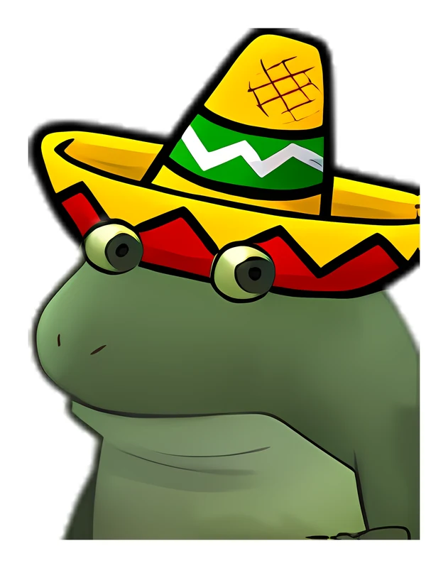 Bufo Sombrero sticker