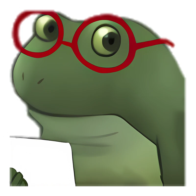 Bufo Speaking Math sticker