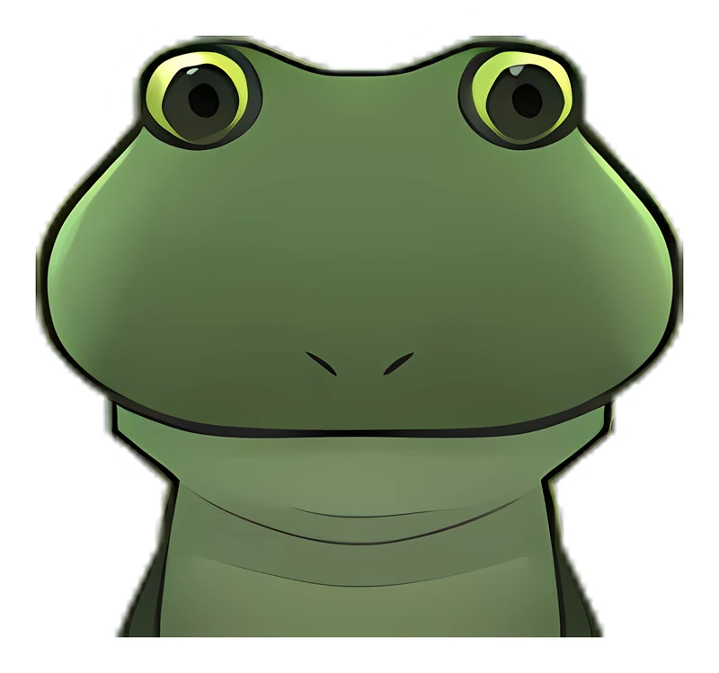Bufo Stare sticker