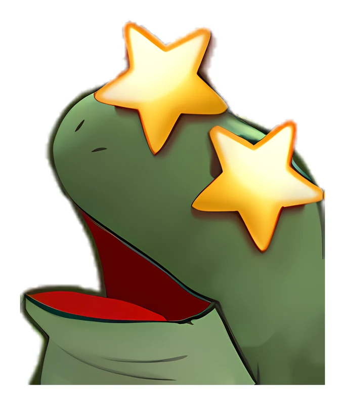 Bufo Starstruck sticker