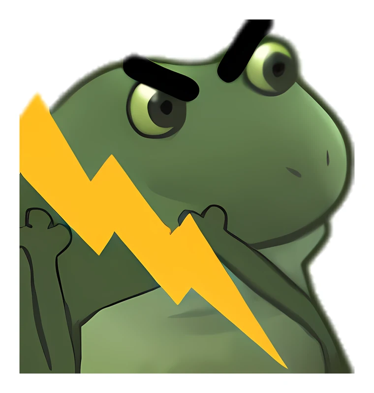 Bufo Steals Your Thunder sticker