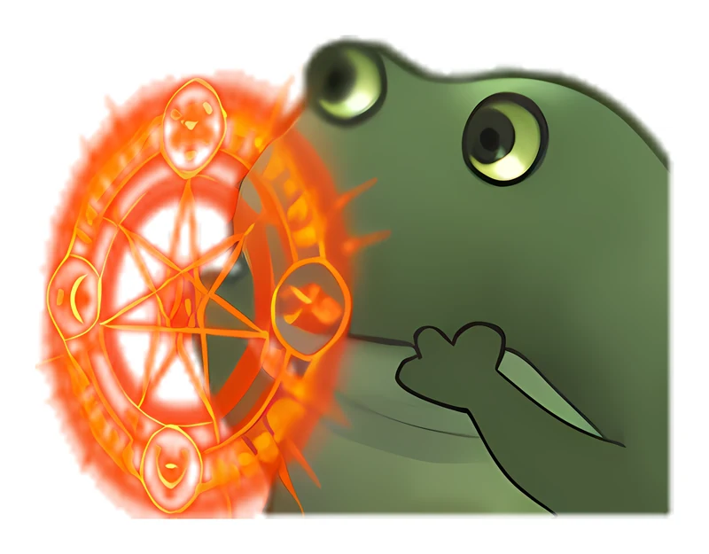 Bufo Strange sticker