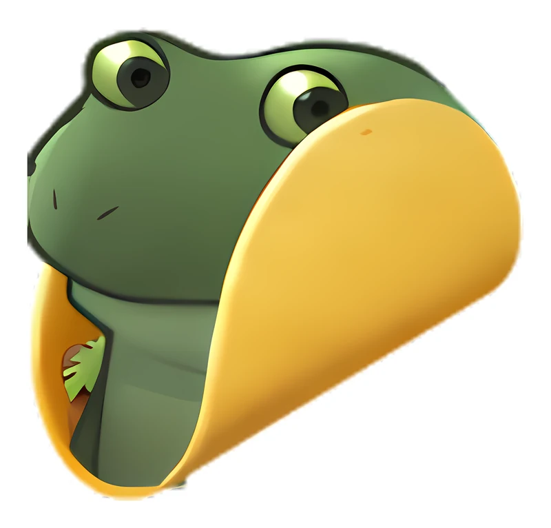 Bufo Taco sticker
