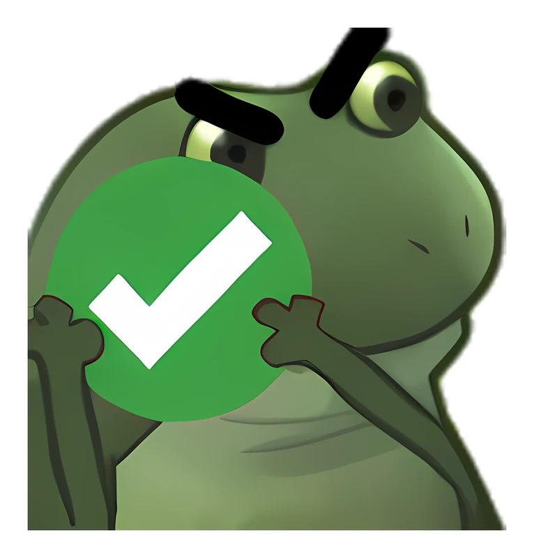 Bufo Takes Your Approval sticker