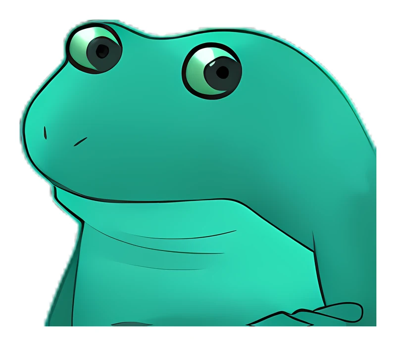 Bufo Teal sticker