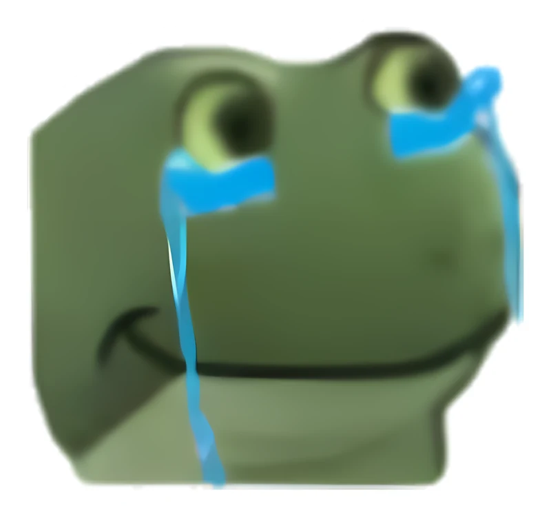 Bufo Tears Of Joy sticker