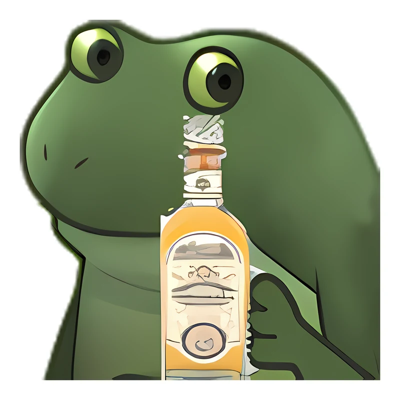 Bufo Tequila sticker