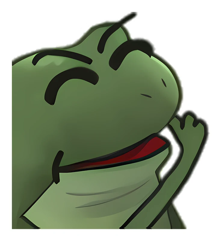Bufo Thats A Knee Slapper sticker
