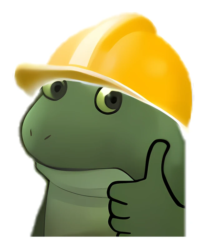 Bufo The Builder sticker